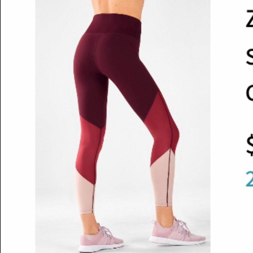 Fabletics Zone High-Waisted 7/8 Leggings